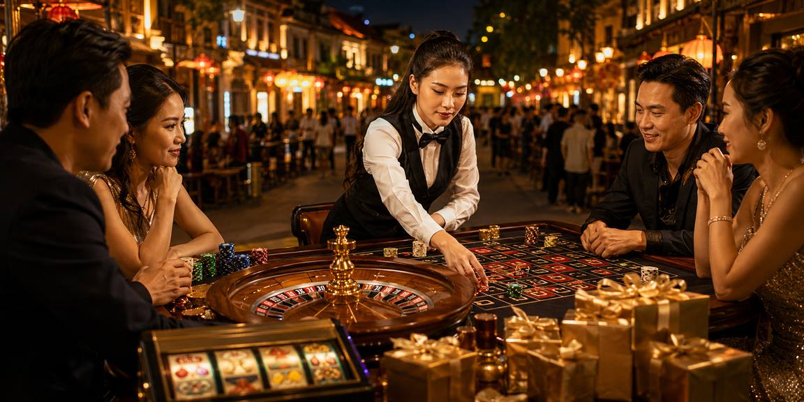 vn55 Khám phá sảnh casino vn55 có những gì